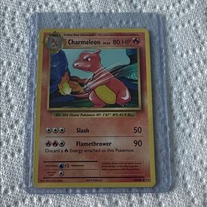 1st Edition Charmeleon 2016 Pokémon Card #10/108